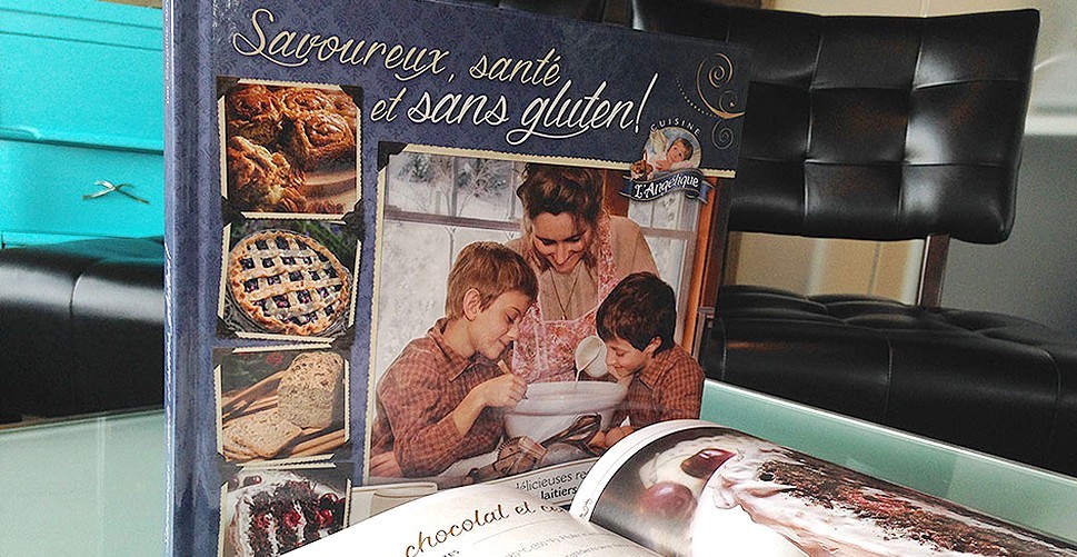 Design et graphisme livre de recette sans gluten