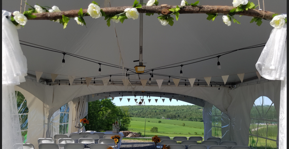 location de tentes mariage